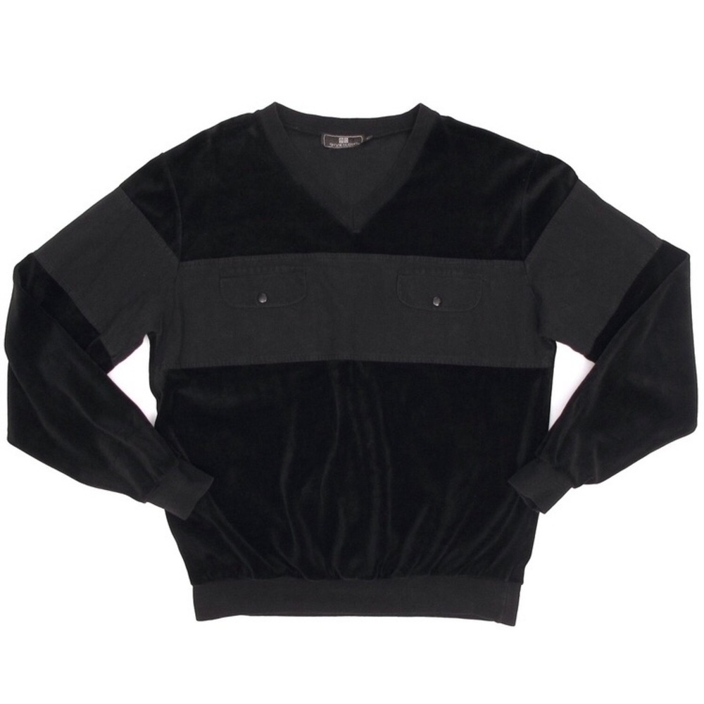 Givenchy Vintage 80's velour shirt